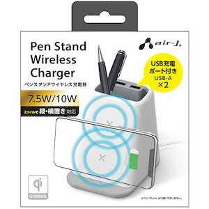 �G�A�[�W�F�C�b�y���X�^���h���C�����X�[�d�� USB-A�~2�|�[�g�t���i�z���C�g�j�bAWJ-PD11WH