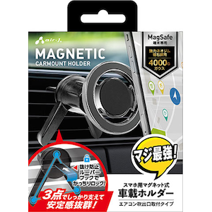 �G�A�[�W�F�C�bMagSafe�Ή� �A���J�[�t���}�O�l�b�g���J�[�z���_�[�i�u���b�N�j�bACH-MG8