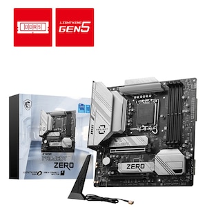 MSI｜エムエスアイ｜MSI B760M PROJECT ZERO マザーボード（ホワイトシルバー）｜B760M PROJECT ZERO