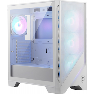 MSI｜エムエスアイ｜ミドルタワー型PCケース MSI MAG FORGE 320R AIRFLOW WHITE（ホワイト）｜FORGE320RAIRFLOW/W