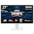 MSI｜エムエスアイ｜ゲーミング液晶ディスプレイ(27型/RAPID IPS/WQHD 2560×1440/180Hz/1ms/HDR400/HDMI2.0b/DP1.4a/VESA/PIP・PBP対応/3年保証)(ホワイト)｜MAG-274QRFW