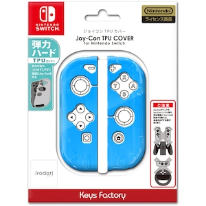 �L�[�Y�t�@�N�g���[�bJoy-Con TPU COVER for Nintendo Switch �u���[�bNJT-001-2