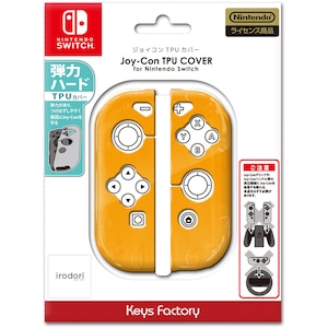 �L�[�Y�t�@�N�g���[�bJoy-Con TPU COVER for Nintendo Switch �I�����W�bNJT-001-5