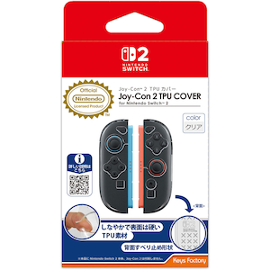�L�[�Y�t�@�N�g���[�b�ySwitch2�zJoy-Con 2 TPU �J�o�[ for Nintendo Switch 2 �N���A�bWJT-001-1