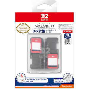 �L�[�Y�t�@�N�g���[�b�ySwitch2�z�J�[�h�p���b�g 8  for Nintendo Switch 2�u���b�N�bWCP-001-1