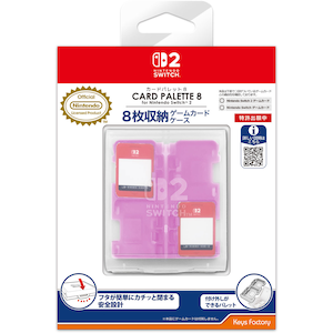 �L�[�Y�t�@�N�g���[�b�ySwitch2�z�J�[�h�p���b�g 8  for Nintendo Switch 2 �s���N�bWCP-001-3