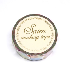 SAIEN�b�}�X�L���O�e�[�v�i���V���[�Y ���� �L�����f�B  15mm�~7m�j�bUR-3044