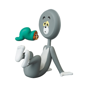���f�B�R���E�g�C�bUDF TOM and JERRY SERIES 3 TOM (Head in the shape of the pan) and JERRY(In the Vinyl Hose)�bUDF ��ļުذ