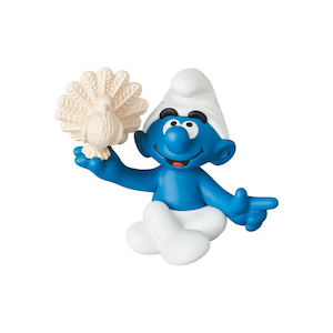 ���f�B�R���E�g�C�bUDF THE SMURFS SERIES 2 SMURF with BIRD�bUDF �ϰ�S2 �ϰ�w/�ް��