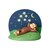 ���f�B�R���E�g�C�bUDF�uCurious George�v Curious George Lie Sprawled�bUDF ���ɼޮ��� Lie Sprawled