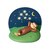 ���f�B�R���E�g�C�bUDF�uCurious George�v Curious George Lie Sprawled�bUDF ���ɼޮ��� Lie Sprawled