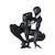 ���f�B�R���E�g�C�b�y�Đ��Y�zMAFEX SPIDER-MAN BLACK COSTUME (COMIC Ver.)�bMAFEX��߲�ް�� ��ׯ�������