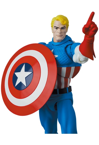 MAFEX キャプテンアメリカ COMIC ver Amazon.com: MEDICOM TOY MAFEX Captain-America(Comic Ver