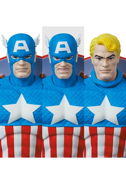 MAFEX CAPTAIN AMERICA（COMIC Ver.）（CAPTAIN AMERICA