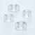 ���f�B�E�X�b�C���[�s�[�X�Z�b�g�i�N���A�j�yXS/S/M/L�T�C�Y�e1�y�A�z�sDeep Mount Earpiece ZONE for TWS�t�bHP-DME20CL-TWS
