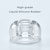 ���f�B�E�X�b�C���[�s�[�X�Z�b�g�i�N���A�j�yXS/S/M/L�T�C�Y�e1�y�A�z�sDeep Mount Earpiece ZONE for TWS�t�bHP-DME20CL-TWS