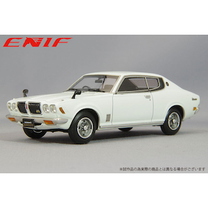 1/43 日産 ブルーバードU 2000GTX 2ドア ハードトップ 1974年型 ホワイト【ENIF0071】【在庫処分】