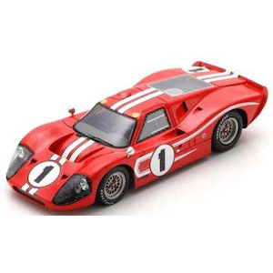 【再生産】1/43 Ford MK IV No.1 Winner 24H Le Mans 1967【43LM67】