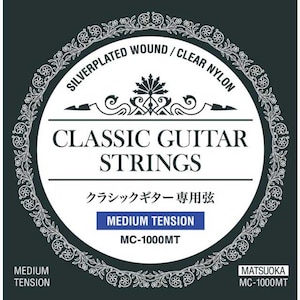 �}�c�I�J�b�N���V�b�N�M�^�[���iSILVERPLATED WOUND/CLEAR NYLON/MEDIUM TENSION�j�bMC-1000MT