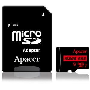 ApaceriAyCT[jbmicroSDXC[J[h 128GB Class10 UHS-IbAP128GMCSX10U5-R