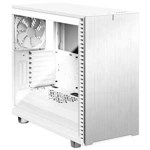 E Atx Atx Microatx Mini Itx対応 ミドルタワーpcケース ホワイト 強化ガラス クリア Joshin Webショップ 通販 Fractal Design Fd C Def7a 06