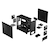 Fractal Design｜フラクタルデザイン｜ミドルタワー型PCケース Pop Silent Black Solid｜FD-C-POS1A-01