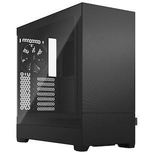 Fractal Design｜フラクタルデザイン｜ミドルタワー型PCケース Pop Silent Black TG Clear Tint｜FD-C-POS1A-02