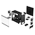 Fractal Design｜フラクタルデザイン｜ミドルタワー型PCケース Pop Silent Black TG Clear Tint｜FD-C-POS1A-02
