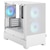 Fractal Design｜フラクタルデザイン｜ミニPCケース Pop Mini Air RGB White TG Clear Tint｜FD-C-POR1M-01