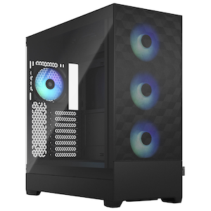 Fractal Design｜フラクタルデザイン｜フルタワー型PCケース Pop XL Air RGB Black TG Clear Tint｜FD-C-POR1X-06