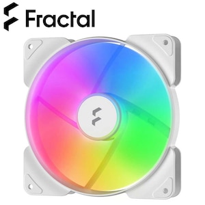 Fractal Design�b�t���N�^���f�U�C���b140mm�a �t�@�� Aspect 14 RGB PWM White Frame�bFD-F-AS1-1409