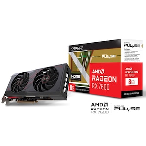 SAPPHIRE｜サファイア｜SAPPHIRE PULSE RADEON RX 7600 GAMING 8GB GDDR6 / PCI Express 4.0 グラフィックスボード｜SAPPHIRE PULSE RADEON RX 7600 GAMING 8GB GDDR6