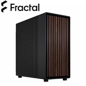 Fractal Design�b�t���N�^���f�U�C���b�t���^���[�^PC�P�[�X North XL Charcoal Black ���b�V���p�l���i�u���b�N�j�bFD-C-NOR1X-01