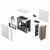 Fractal Design｜フラクタルデザイン｜フルタワー型PCケース North XL Chalk White メッシュパネル（ホワイト）｜FD-C-NOR1X-03
