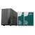 Synology｜シノロジー｜DiskStation DS224+ 初心者ガイド付+HAT3300-4TB 2個（ブラック）｜DS224PLUS+HAT3300