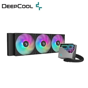 DeepCool�b�f�B�[�v�N�[���b�����̌^CPU�N�[���[ LT360 A-RGB�i�u���b�N�j�bR-LT360-BKAMNC-G-1