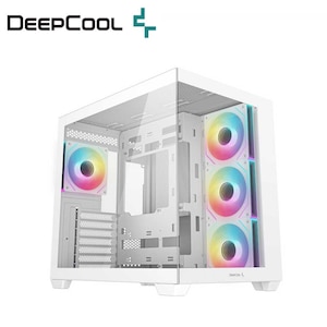 DeepCool�b�f�B�[�v�N�[���bCG530 4F WH �~�h���^���[PC�P�[�X�i�z���C�g�j�bR-CG530-WHADA4-G-1