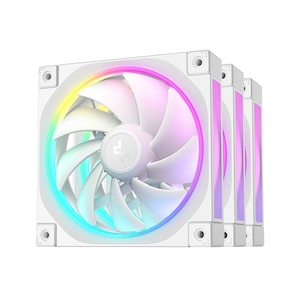 DeepCool｜ディープクール｜FL12 WH-3 IN 1 PCケースファン（ホワイト）｜R-FL12-WHAPN3-G