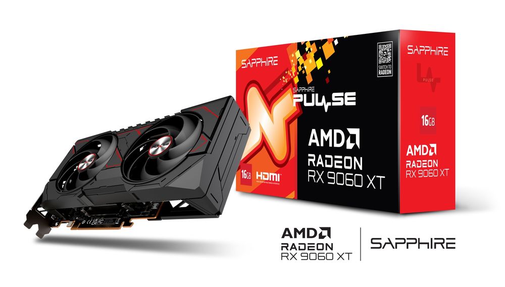 SAPPHIRE PULSE Radeon RX 9060 XT GAMING OC 16GB グラフィック