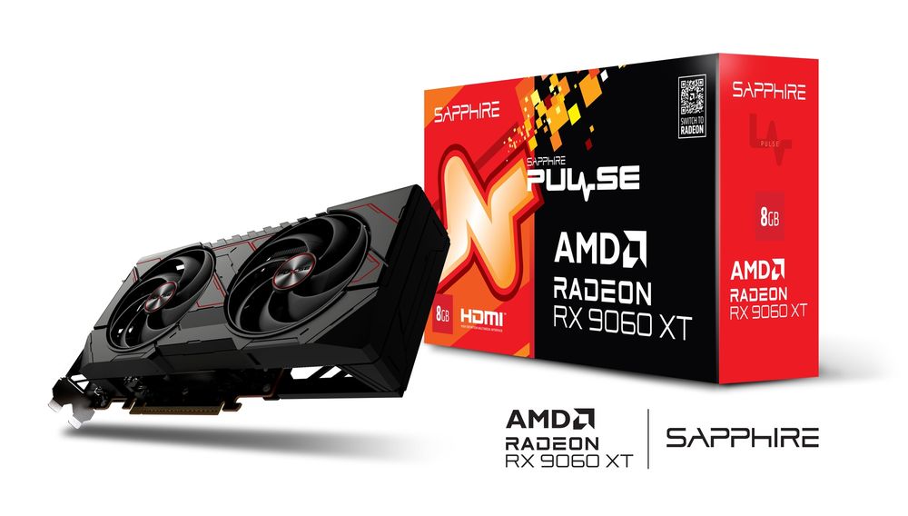 SAPPHIRE PULSE Radeon RX 9060 XT GAMING OC 8GB グラフィック