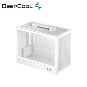DeepCool�b�f�B�[�v�N�[���bMini-ITX / Micro-ATX�Ή� �~�j�^���[PC�P�[�X CH160 PLUS�i�z���C�g�j�bR-CH160-WHNGM0-G