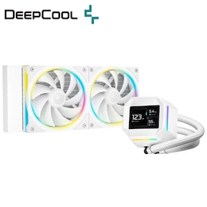 DeepCool�b�f�B�[�v�N�[���b�����̌^CPU�N�[���[ LM240 WH�i�z���C�g�j�bR-LM240-WHDMMC-1