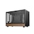 DeepCool�b�f�B�[�v�N�[���bMini-ITX/Micro-ATX�Ή� �~�h���^���[PC�P�[�X CH260 WOOD�i�u���b�N�A�ؖڒ��j�bR-CH260-BKNWM0-G-1