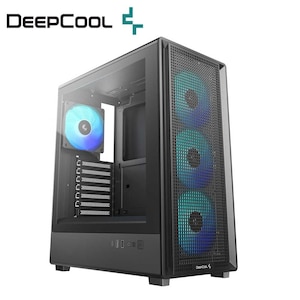 DeepCool�b�f�B�[�v�N�[���bATX/Micro-ATX/Mini-ITX�Ή� �~�h���^���[PC�P�[�X CC550 4F�i�u���b�N�j�bR-CC550BKANA4-G