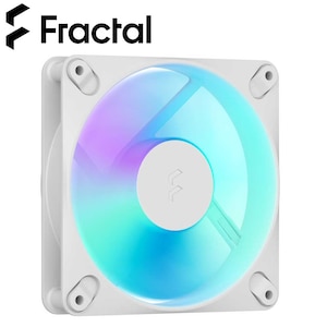 Fractal Design�b�t���N�^���f�U�C���b120mm RGB PC�P�[�X�t�@�� Dynamic 3 �i�z���C�g�j�bFD-F-DR3-1202