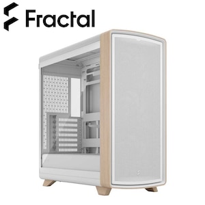 Fractal Design�b�t���N�^���f�U�C���b�~�h���^���[�^PC�P�[�X Summit Chalk White TG Clear Tint�i�z���C�g�j�bFD-C-SUM1A-02