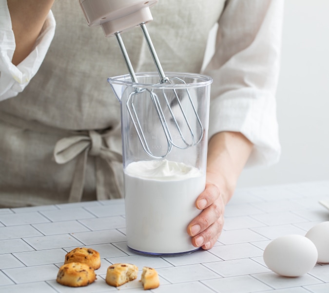 連続使用時間:食材の量が多ければ長いものを