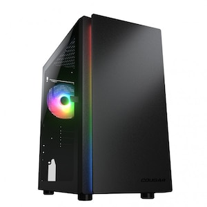 COUGAR｜クーガー｜ミニタワーPCケース Purity RGB（ブラック）｜CGR-5PC4B-RGB