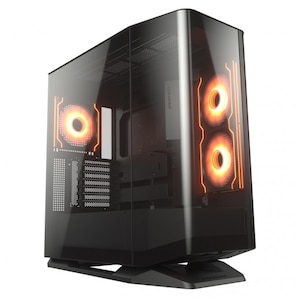 COUGAR｜クーガー｜FV270 RGB Black ミドルタワーPCケース（ブラック）｜CGR-58M6B-RGB