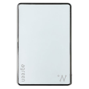 agreen�b�A�O���[���bMagsafe�Ή� �����^6.9mm �P�C�_���K���X�R�[�e�B���O THN50���o�C���o�b�e���[ 5000mAh�i�z���C�g�j�bJMB-THN50-WH